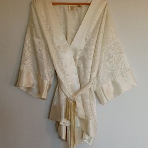 Victoria Secret Vintage Gold Label Robe